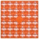 Carré couleur Orange