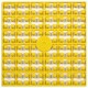 Carré couleur Jaune