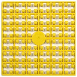 Carré couleur Jaune