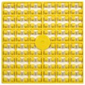 Carré couleur Jaune 392