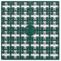 Carré couleur Vert fonçé 505
