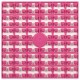 Carré couleur Rose vif