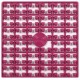 Carré couleur Framboise