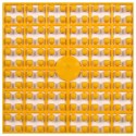Carré couleur Jaune d'or 391
