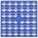 Carré couleur Bleu Mer 294