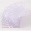 Lot de 12 mini-plaques