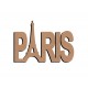 Support bois MDF 58 cm Paris