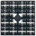 Carré couleur Noir 441 XL