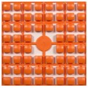Carré couleur Orange 389 XL