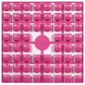 Carré couleur Rose Vif 220 XL