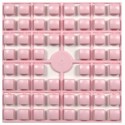 Carré couleur Rose clair 447 XL