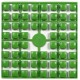 Carré couleur Vert Feuille XL