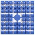 Carré couleur Bleu Mer 294 XL