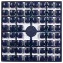 Carré couleur Bleu Marine 369 XL