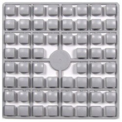 Carré couleur Gris Clair XL