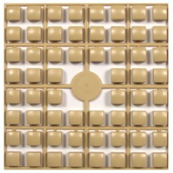 Carré couleur Beige XL
