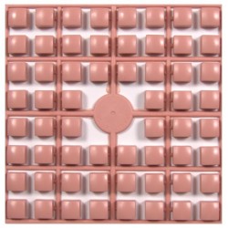 Carré couleur Rose poudré XL