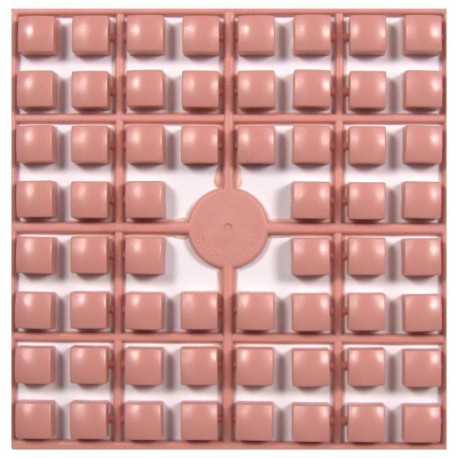 Carré couleur Rose poudré XL