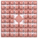 Carré couleur Rose Poudré 274 XL