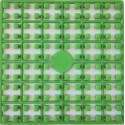 Carré couleur Vert feuille 342