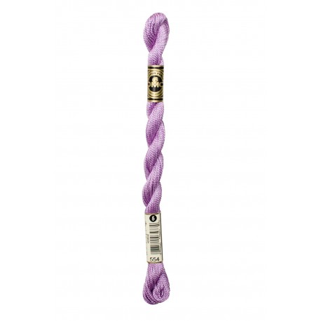 Échevette Violet Pastel DMC Coton perlé n°5