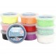 Pâte à décorer - Pack 10 Couleurs Pailletées