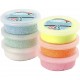 Pack 6 couleurs pailletées pots x 14gr