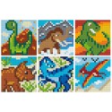 Kit 6 Modèles Thème Dinosaures